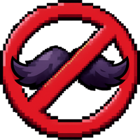 nomustache icon